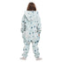 Snuggs Combinaison pyjama d'enfant "Etoiles Bleu pastel""
