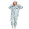 Snuggs Combinaison pyjama d'enfant "Etoiles Bleu pastel""