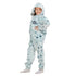 Snuggs Combinaison pyjama d'enfant "Etoiles Bleu pastel""