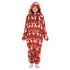 Snuggs Combinaison pyjama d'enfant "Noël Rouge"