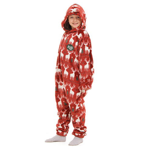 Snuggs Combinaison pyjama d'enfant "Noël Rouge"