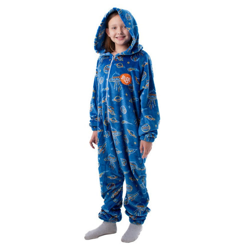 Snuggs Combinaison pyjama d'enfant "Espace Bleu"