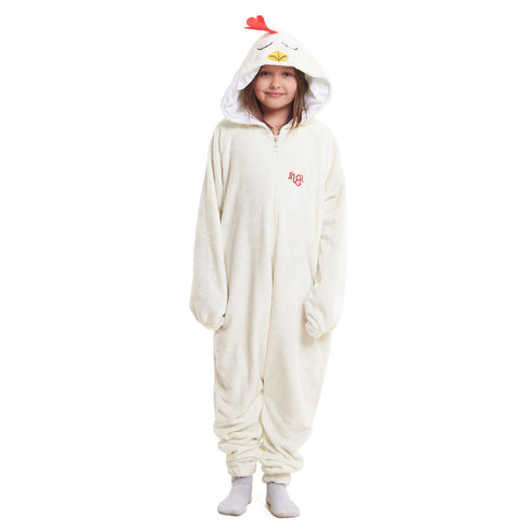 Snuggs Combinaison pyjama animaux d'enfants "Poulet"