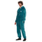 Snuggs Blanket Onesie "Vert-Bleu Foncé''