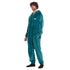 Snuggs Blanket Onesie "Vert-Bleu Foncé''