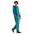 Snuggs Blanket Onesie "Vert-Bleu Foncé''