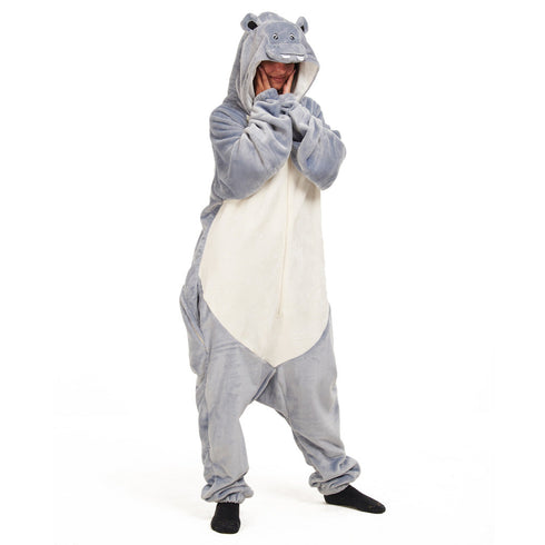 Snuggs Combinaison pyjama animaux "Hipopotame"
