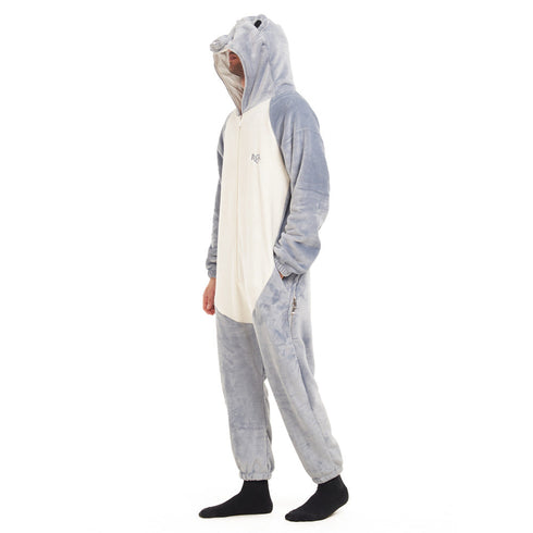 Snuggs Combinaison pyjama animaux "Hipopotame"