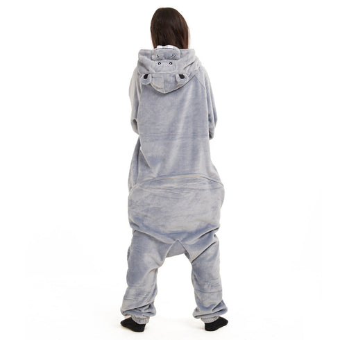 Snuggs Combinaison pyjama animaux "Hipopotame"