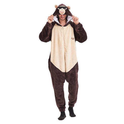 Snuggs Combinaison pyjama animaux "Singe"