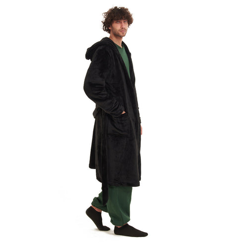 Snuggs Robe de chambre "Noire "