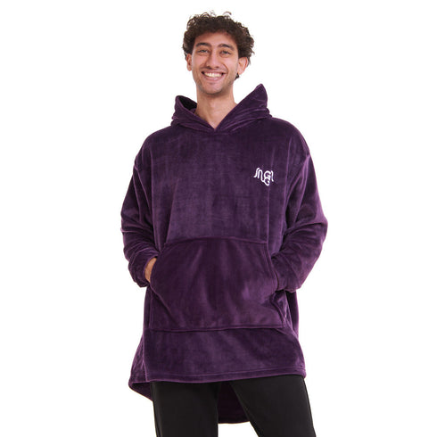 Snuggs Sweat à capuche "Violet foncé"