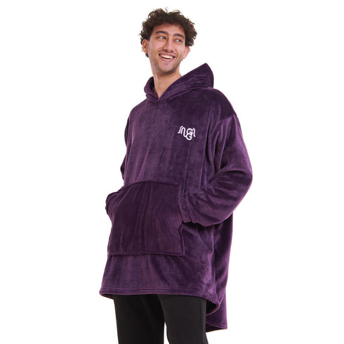 Snuggs Sweat à capuche "Violet foncé"