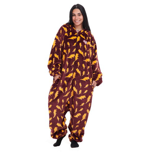 Snuggs combinaison pyjama "Eclair Bordeaux"