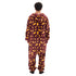 Snuggs combinaison pyjama "Eclair Bordeaux"