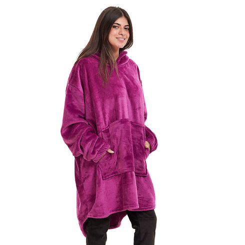 Snuggs Sweat à capuche "Fuchsia"