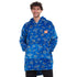 Snuggs Sweat à capuche "Espace bleu"