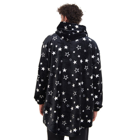 Snuggs Sweat à capuche "Étoiles Noires"