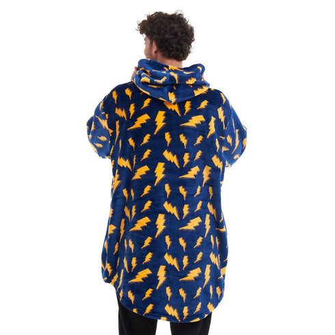 Snuggs Sweat à capuche "Eclair Bleu Foncé"