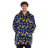 Snuggs Sweat à capuche "Eclair Bleu Foncé"