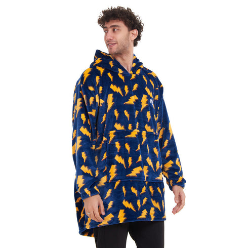 Snuggs Sweat à capuche "Eclair Bleu Foncé"