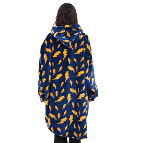 Snuggs Sweat à capuche "Eclair Bleu Foncé"