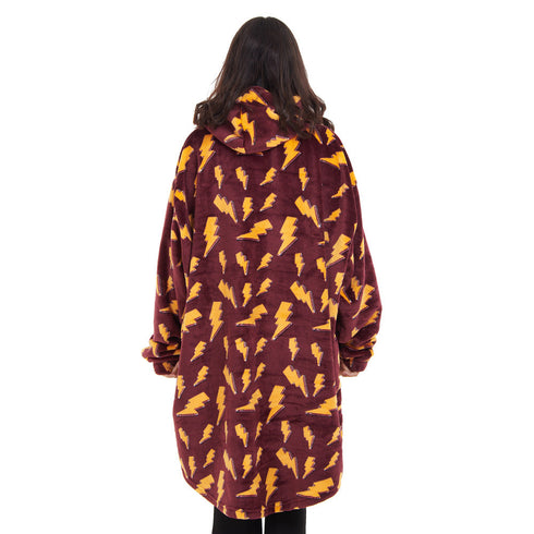 Snuggs Sweat à capuche " Eclair Bordeaux"