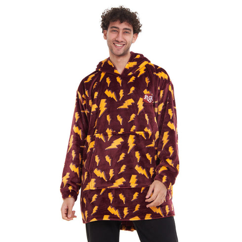 Snuggs Sweat à capuche " Eclair Bordeaux"