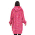 Snuggs Sweat à capuche " Espace Fuchsia"