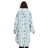 Snuggs Sweat à capuche "Etoiles Bleu Pastel"