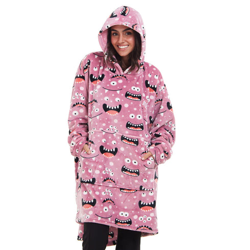 Snuggs Sweat à capuche "Monstre Cashmere "