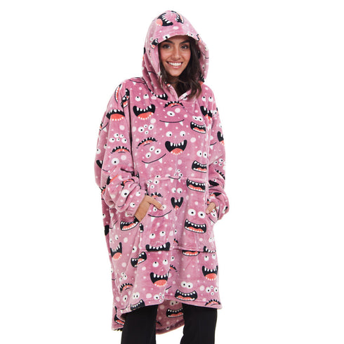 Snuggs Sweat à capuche "Monstre Cashmere "