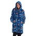 Snuggs Sweat à capuche " Monstre Bleu"