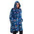 Snuggs Sweat à capuche " Monstre Bleu"
