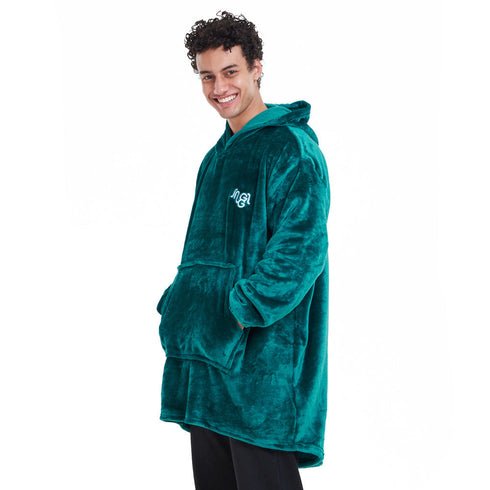 Snuggs Sweat à capuche "Teal bleu"