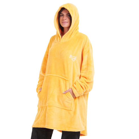 Snuggs Sweat à capuche "Jaune"