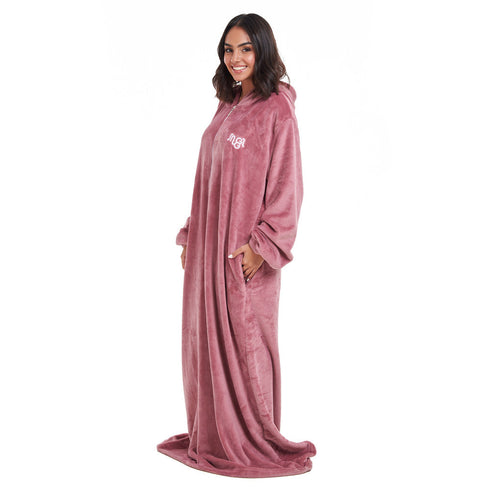Snuggs Couverture avec manches "Rose balais"