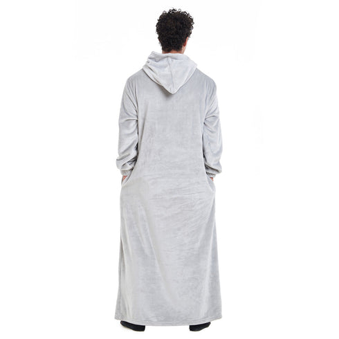 Snuggs Couverture avec manches "Gris"