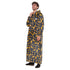 Snuggs Couverture avec manches "Eclair Gris Souris"