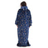 Snuggs Couverture avec manches "Espace Bleu Foncé"