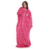 Snuggs Couverture avec manches "Espace Fuchsia"