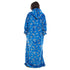 Snuggs Couverture avec manches "Espace Bleu "