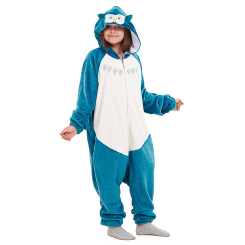Snuggs Combinaison pyjama animaux d'enfants "Hibou"