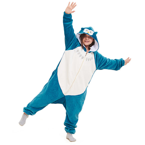 Snuggs Combinaison pyjama animaux d'enfants "Hibou"