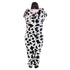 Snuggs Combinaison pyjama animaux "Vache Rose"