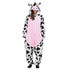 Snuggs Combinaison pyjama animaux "Vache Rose"