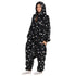 Snuggs combinaison pyjama "Noir avec des étoiles blanches"