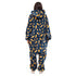 Snuggs Combinaison pyjama "Eclairs Bleu Marine"