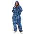 Snuggs Blanket Onesie "Blue monster"