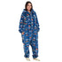 Snuggs Blanket Onesie "Blue monster"